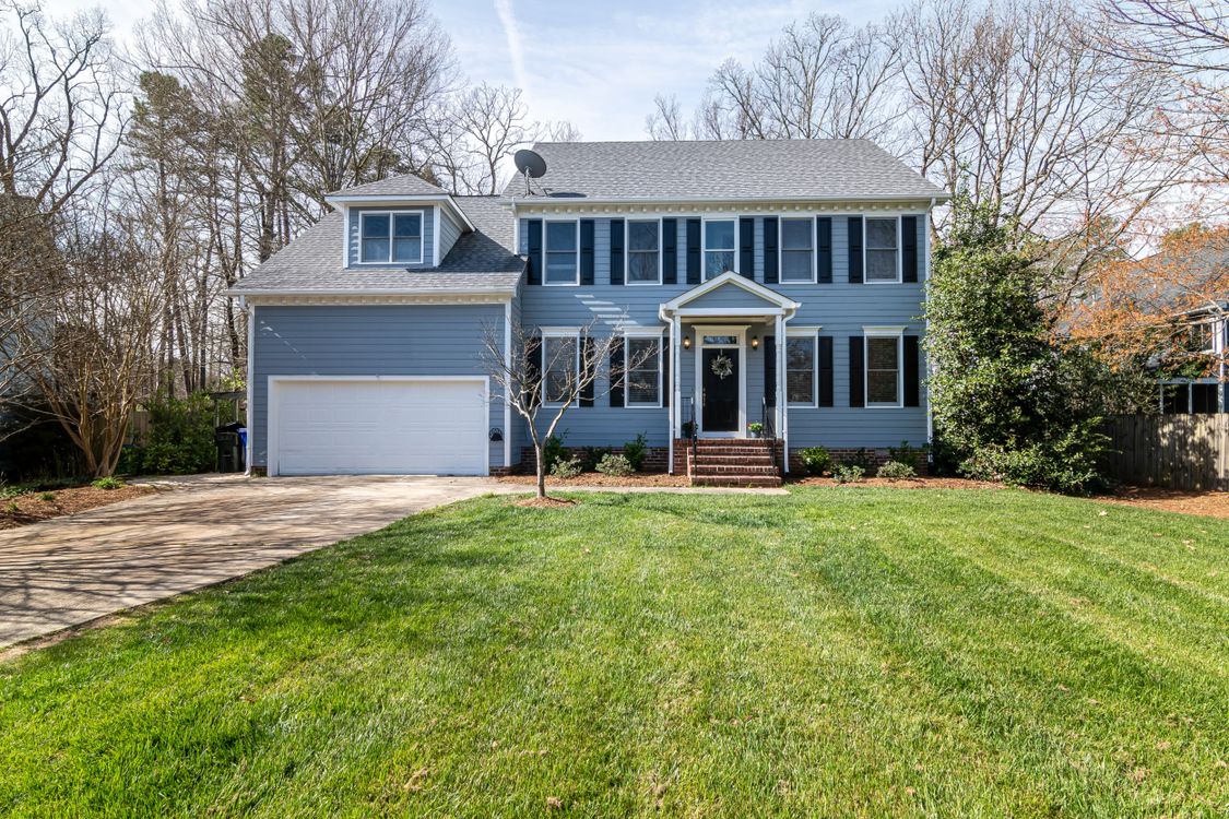 Typical middle-income suburban single-family rental property